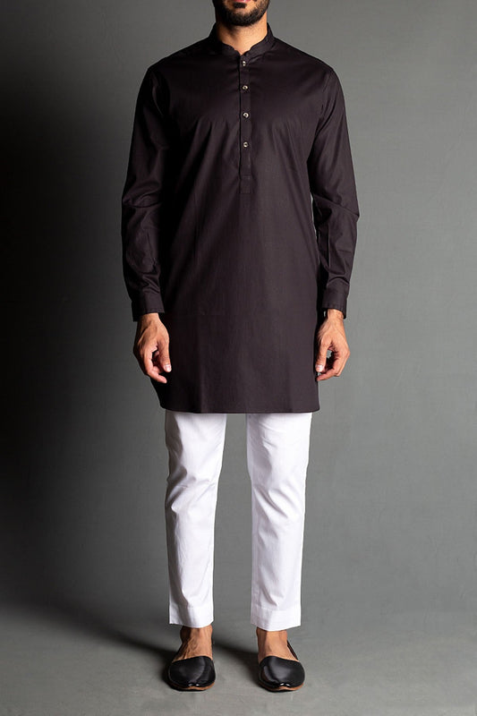 SHORT KURTA RDY BLACK