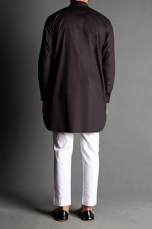 SHORT KURTA RDY BLACK