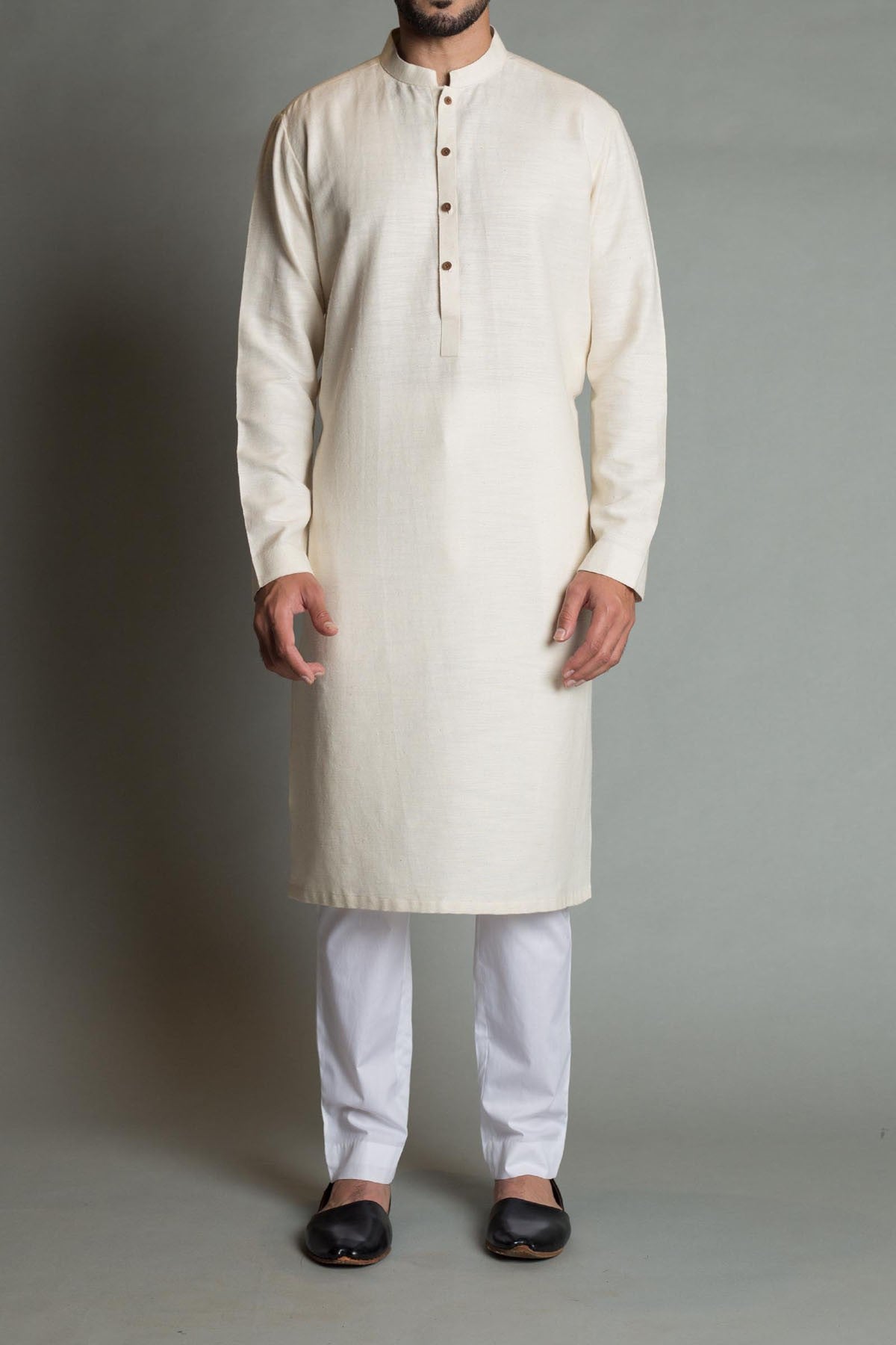 Off White - Handmade Kurta