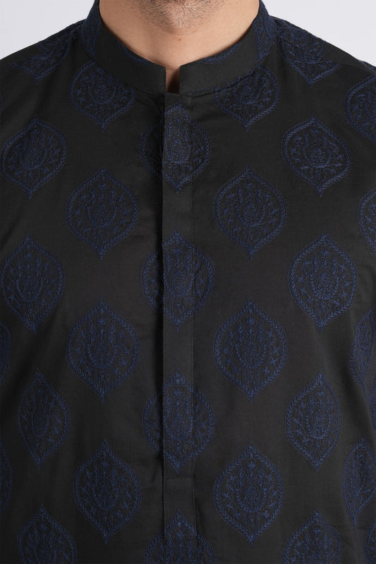 INTL-Embroidered-Kurta-Blck-Blu