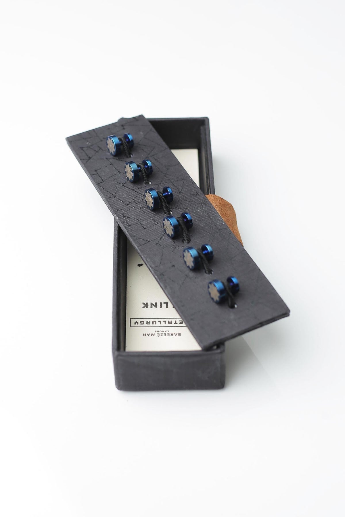 Cuff Links - Navy Blue