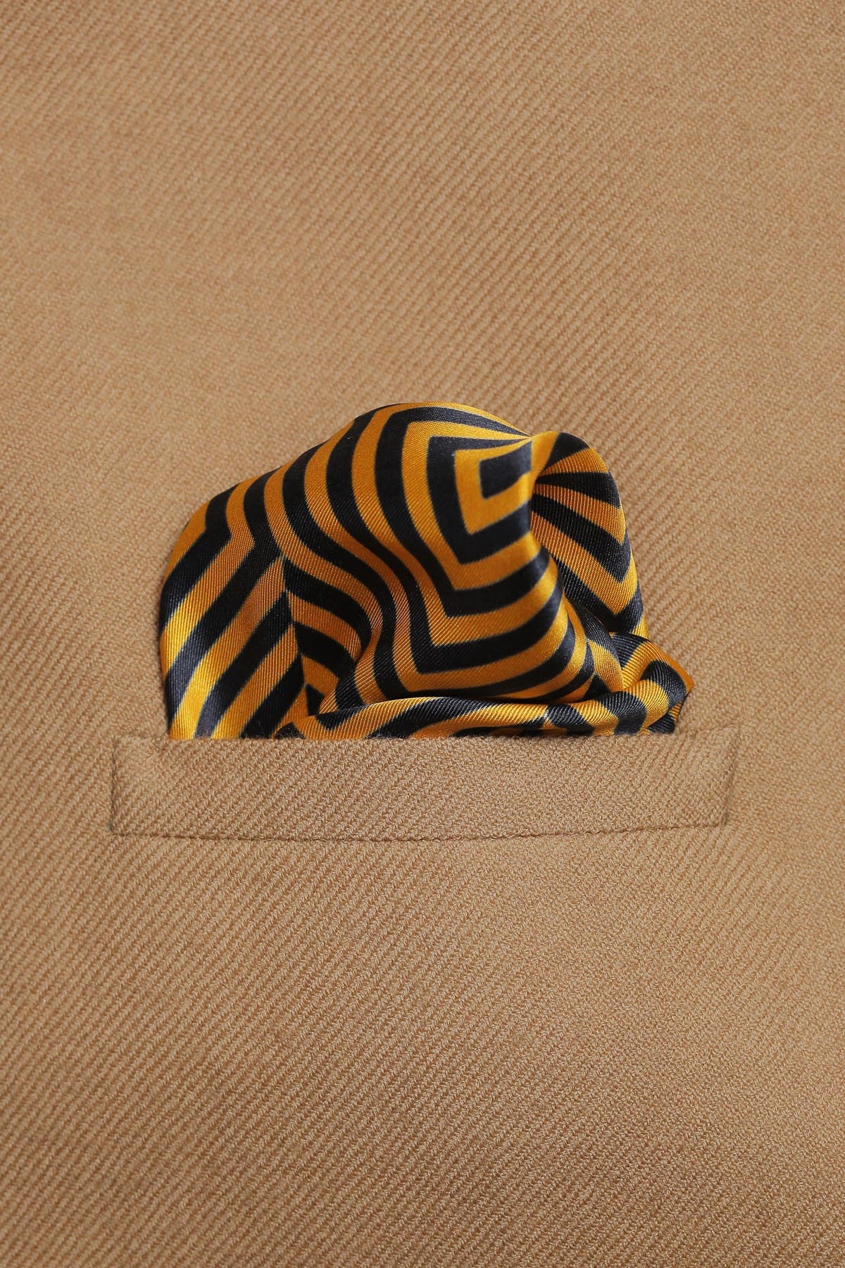 Silk Pocket Squares - Stripes