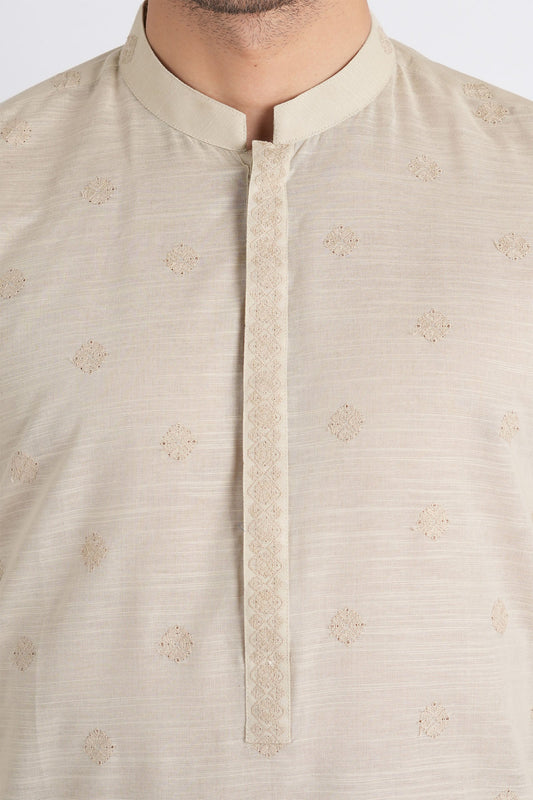 INTL-Embroidered-Kurta-L-Stone