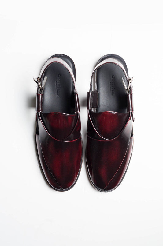 FOOTWEAR RED BROWN - shop at Bareezeman