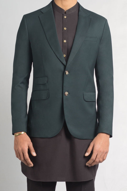 BLAZER GREEN - shop at Bareezeman