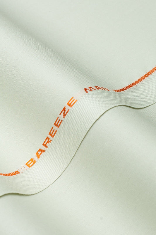 LATHA UNSTITCHED PALE GREEN - shop at Bareezeman