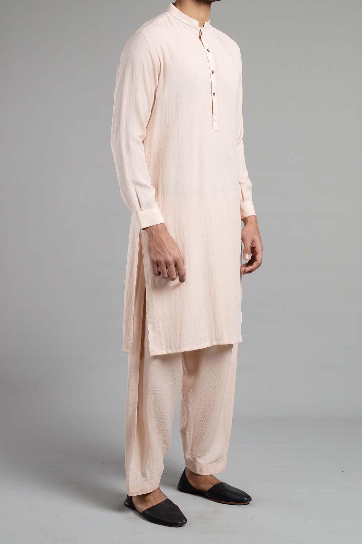 SHALWAR KAMEEZ LIGHT PEECH - shop at Bareezeman