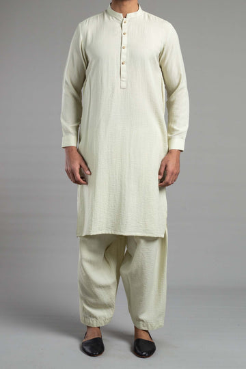 SHALWAR KAMEEZ LIGHT GREEN - shop at Bareezeman