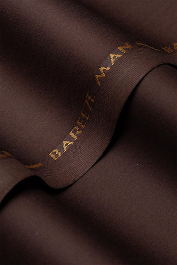 UNSTITCHED COTTON CHOCOLATE