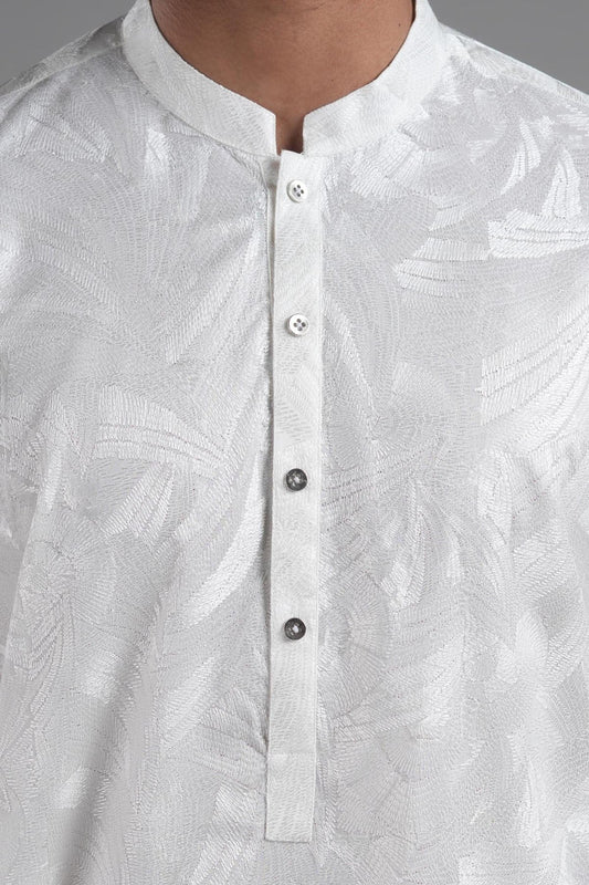 EMBROIDERED RDY KURTA - shop at Bareezeman