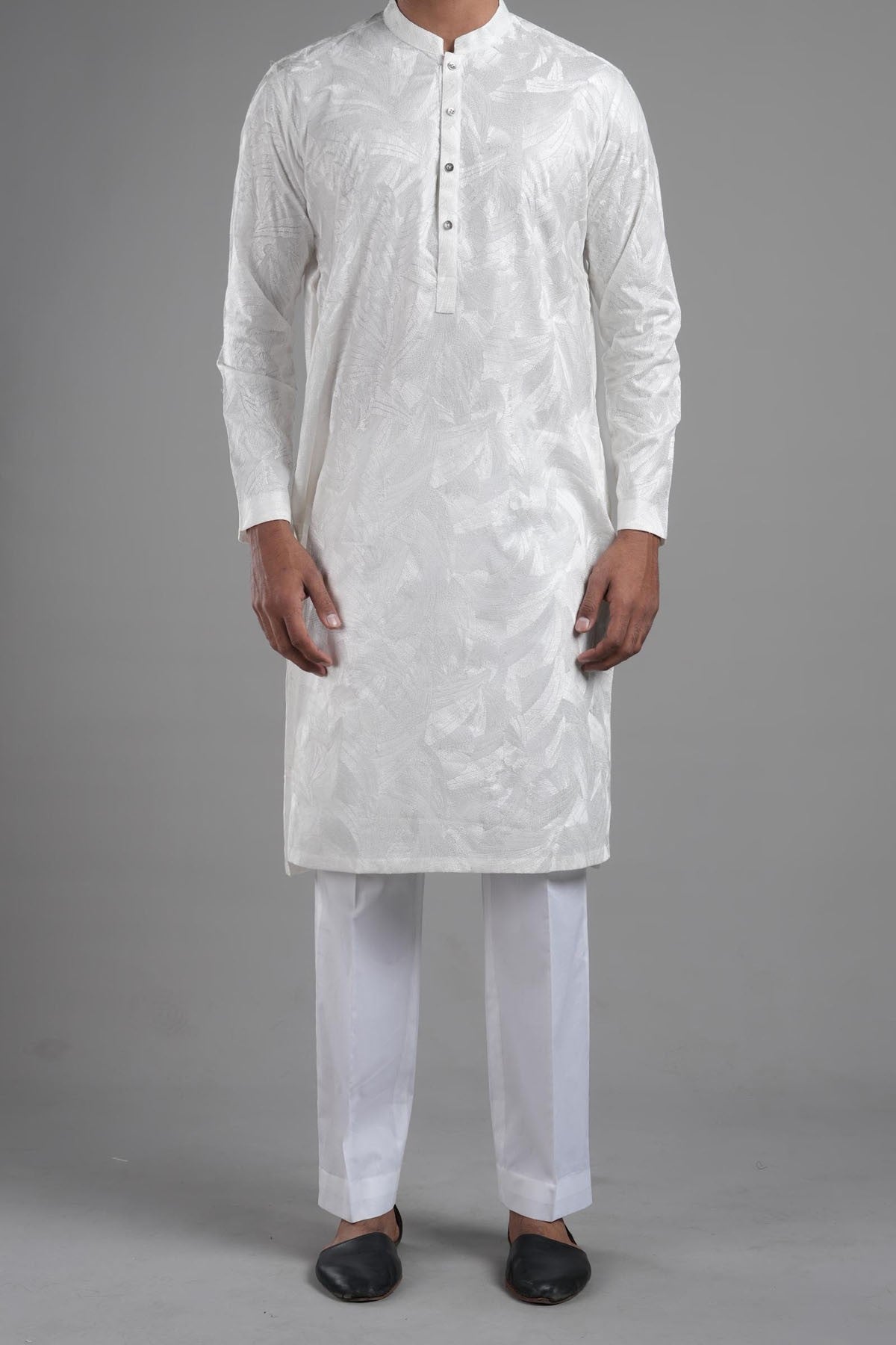 EMBROIDERED RDY KURTA - shop at Bareezeman