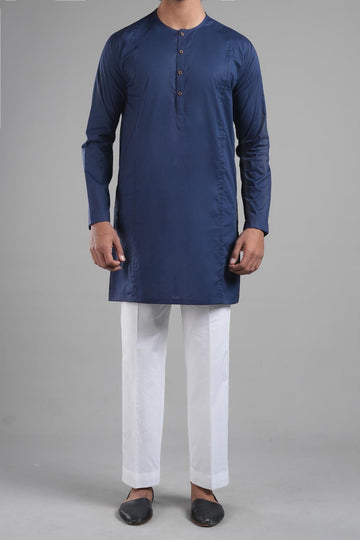 SHORT KURTA BLUE