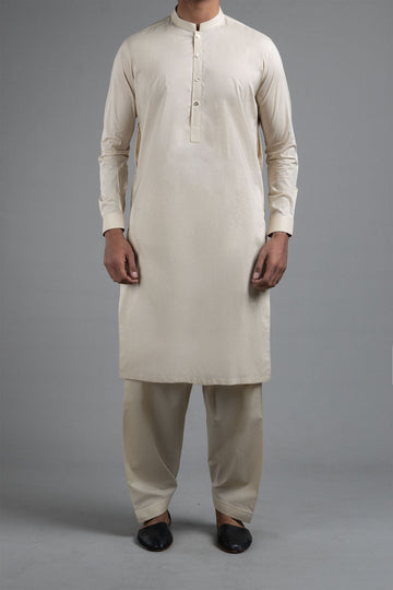 KAMEEZ SHALWAR BEIGE