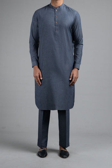 KURTA TROUSER BLUE GREEN