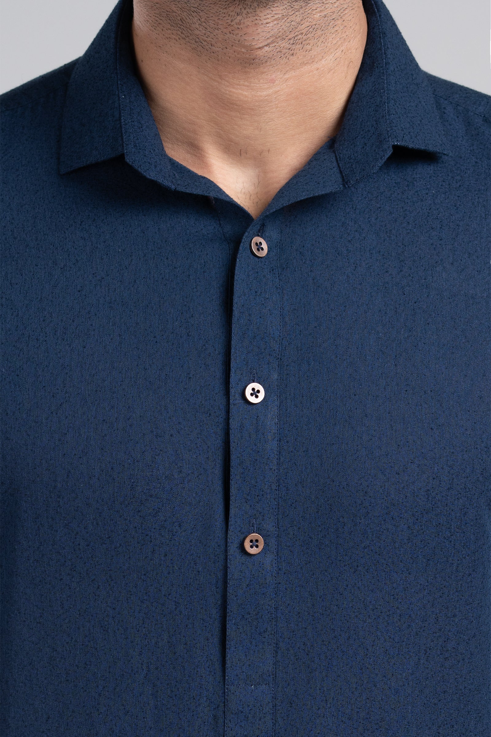 SHALWAR KMAEEZ NAVY BLUE - shop at Bareezeman