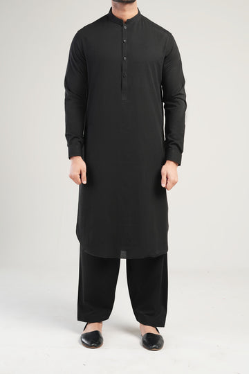 Shalwar Kameez-KSL002407-Black