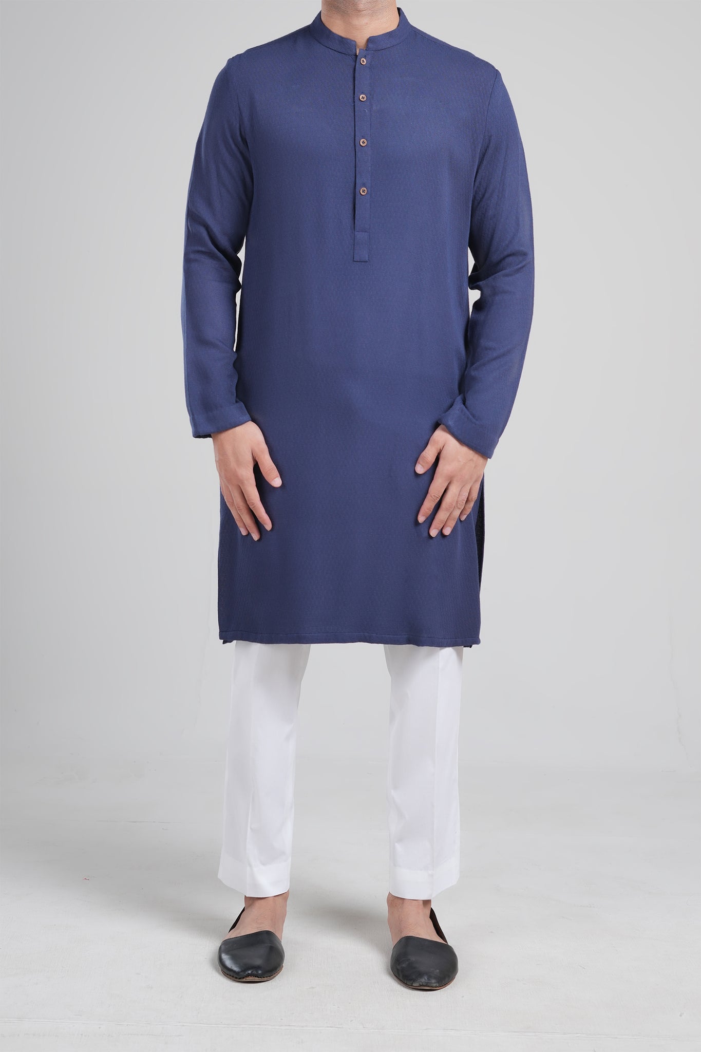 Long Kurta-BKP002401-Navy-Blu