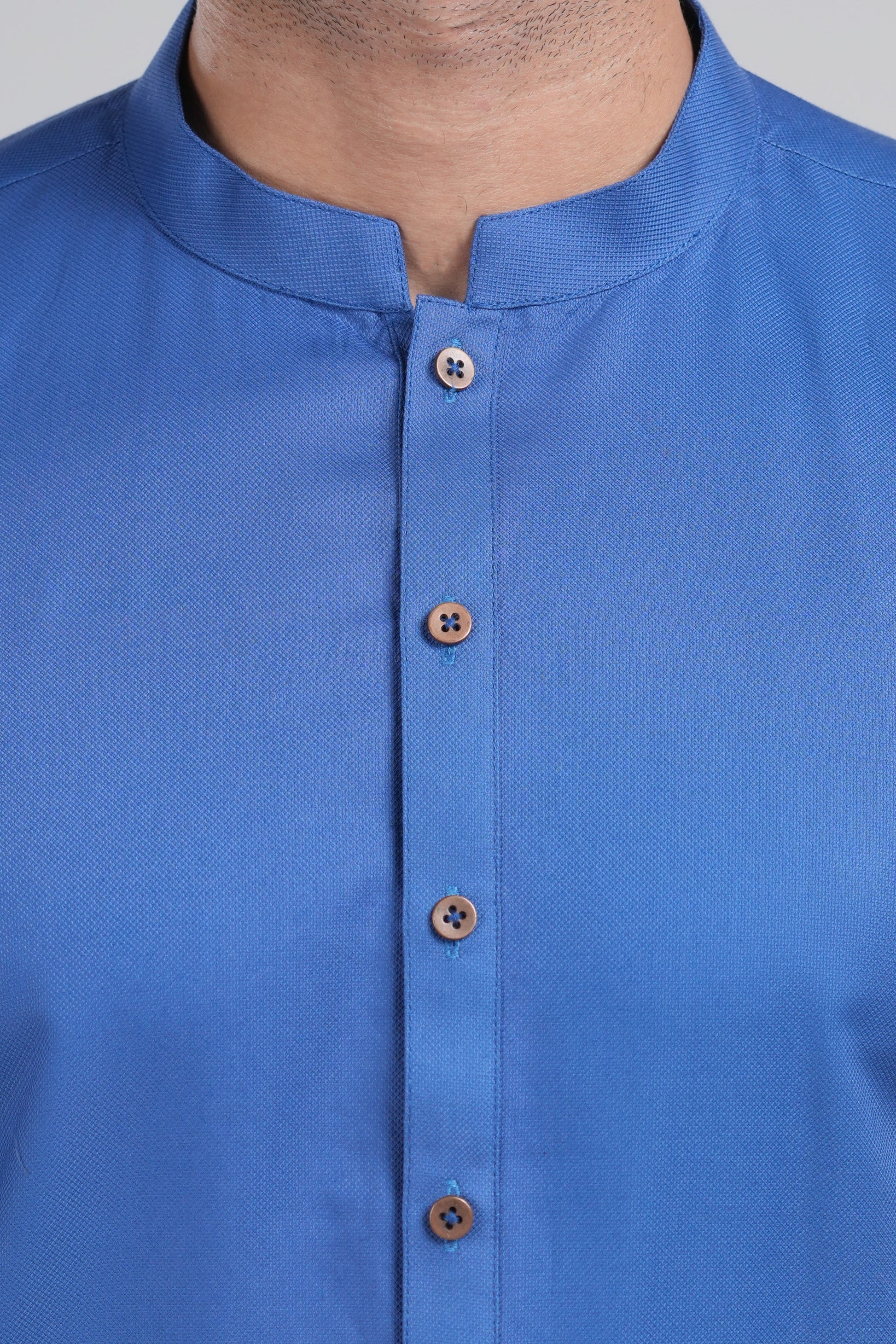 KURTA TROUSER BLUE - shop at Bareezeman