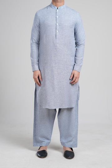 Shalwar Kameez-KSI02402-Grey