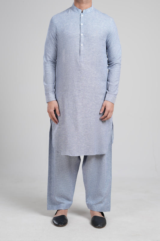 SHALWAR KAMEEZ GREY - shop at Bareezeman