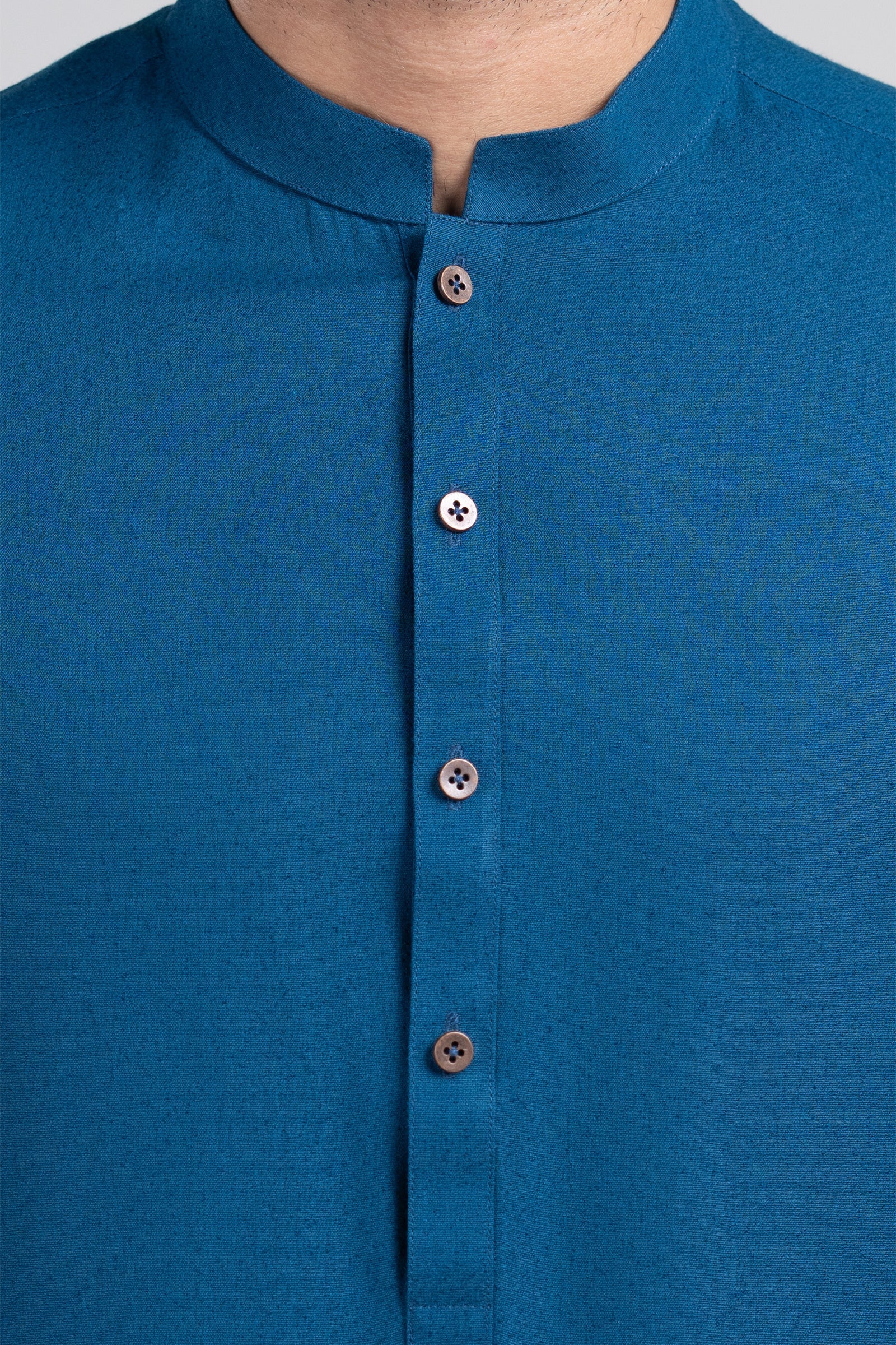 SHAWAR KAMEEZ BLUE - shop at Bareezeman