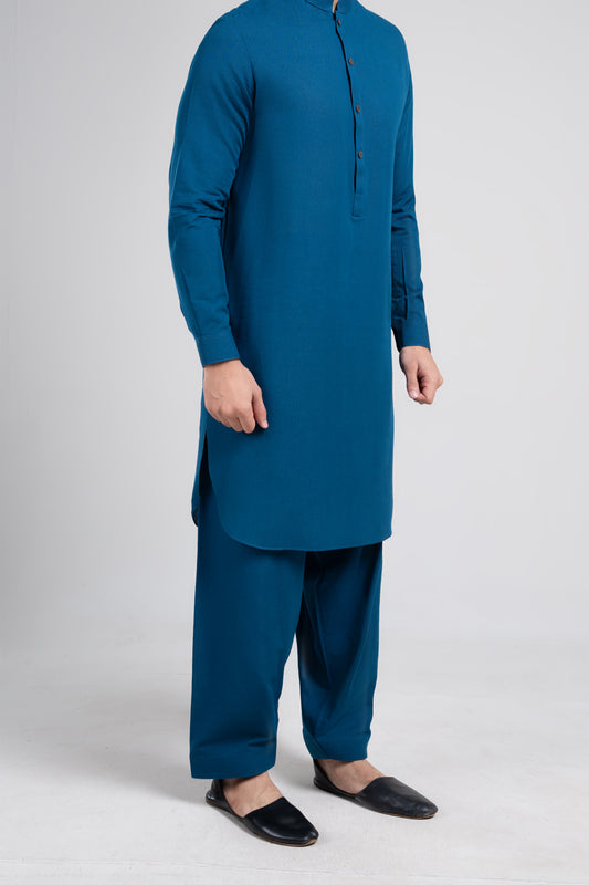 Shalwar Kameez-KSL002401-Blue