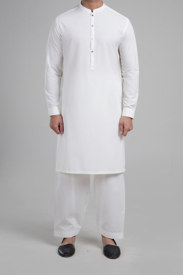 Shalwar Kameez-KSP002405-White