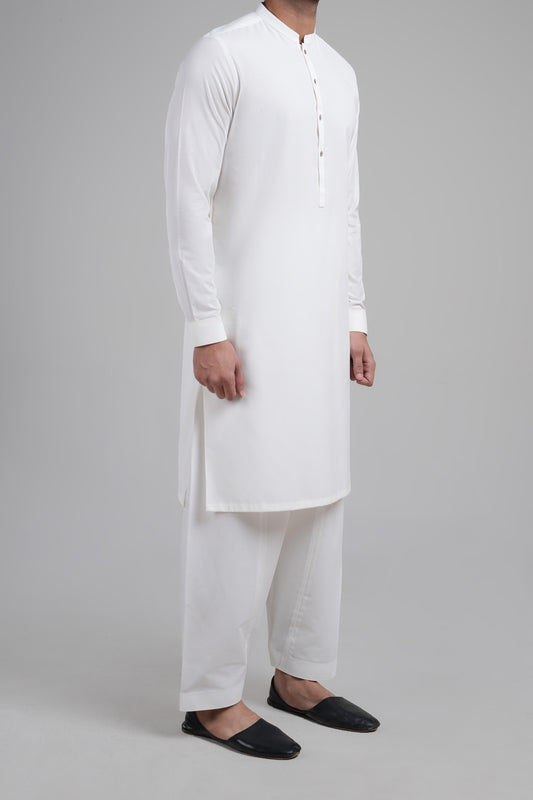 Shalwar Kameez-KSP002405-White