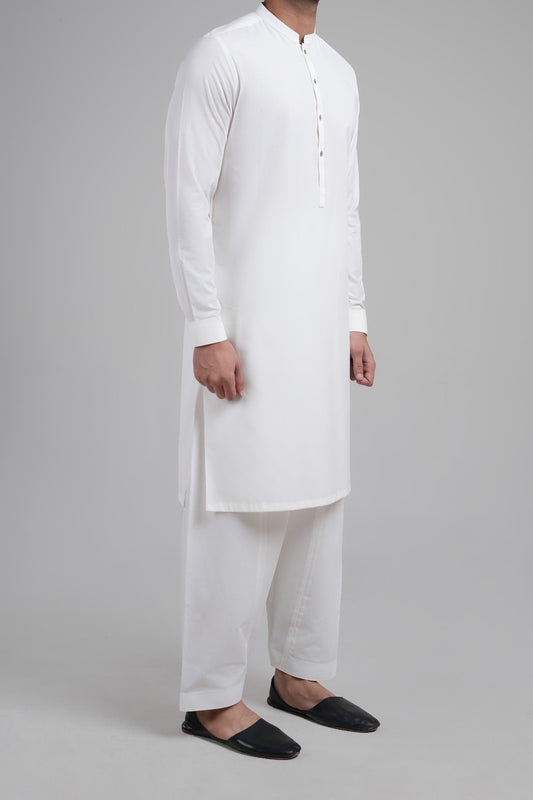 SHALWAR KAMEEZ WHITE