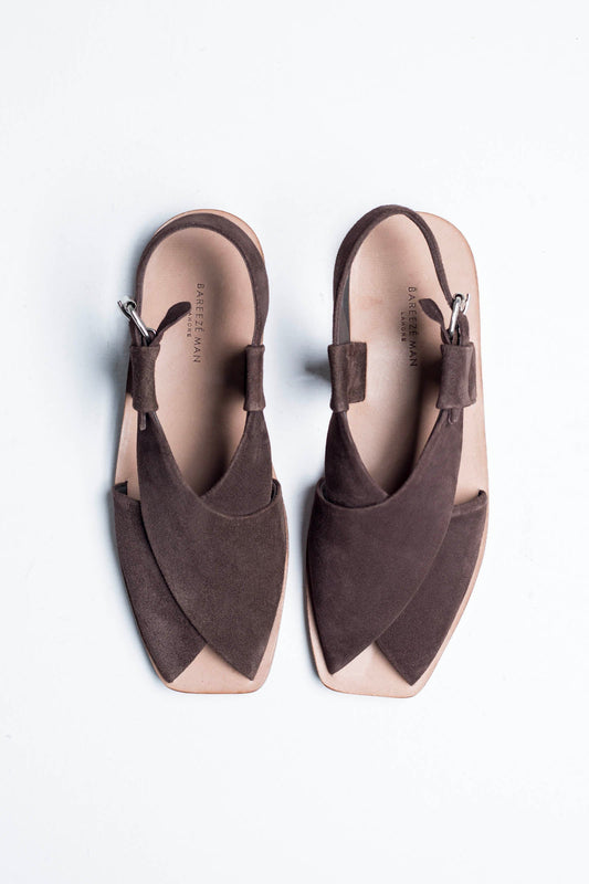FRONTIER SHOE DARK BROWN - shop at Bareezeman