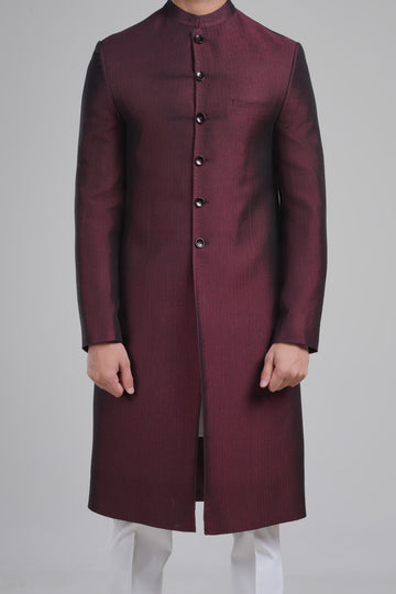 SHERWANI-WSH002402-MAROON