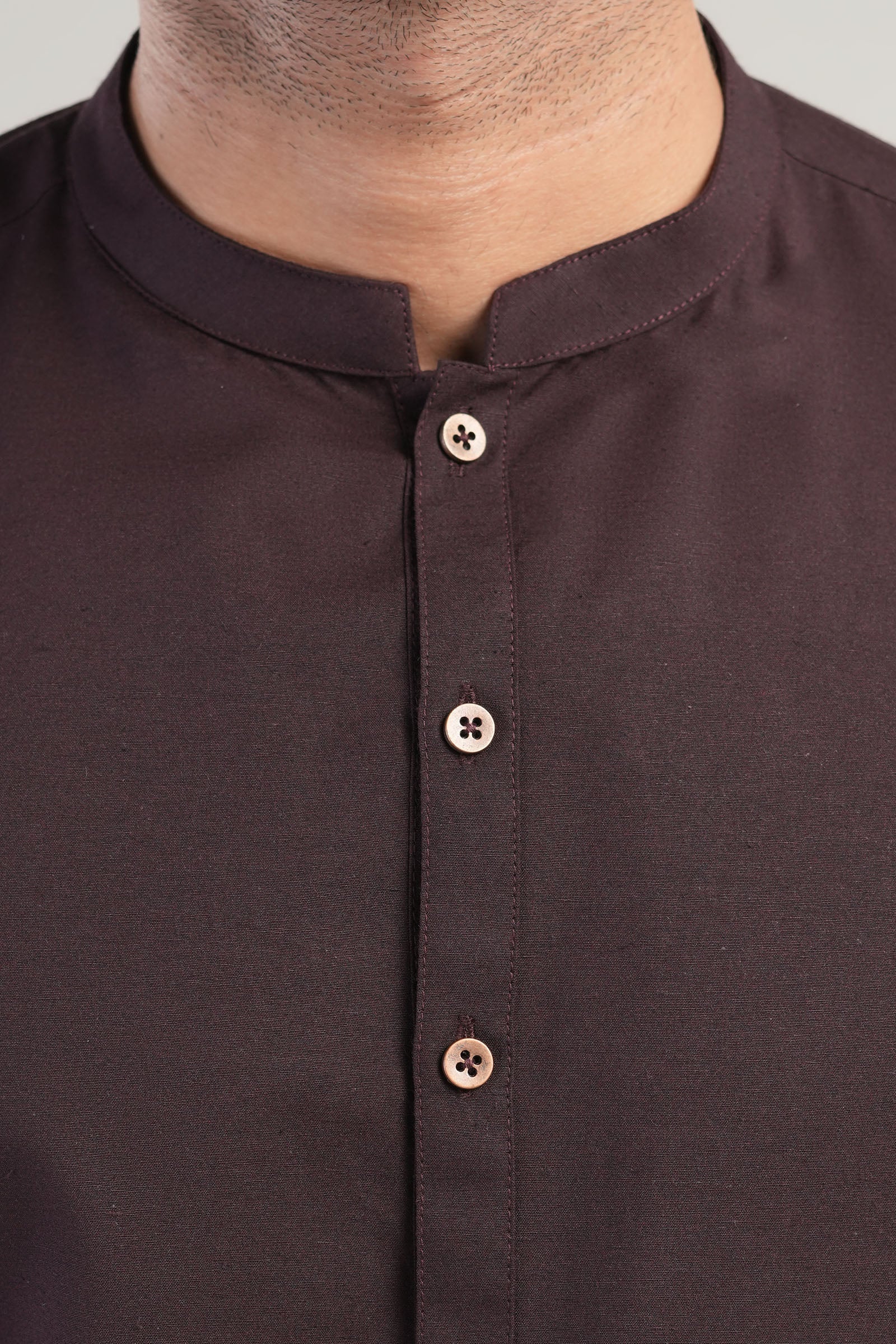 SHALWAR KAMEEZ DARK BROWN - shop at Bareezeman