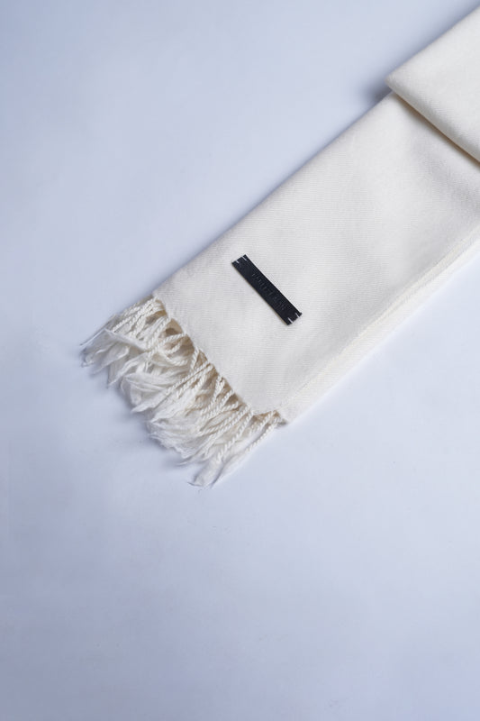 Pashmina Scraf-W2401-O-WHITE