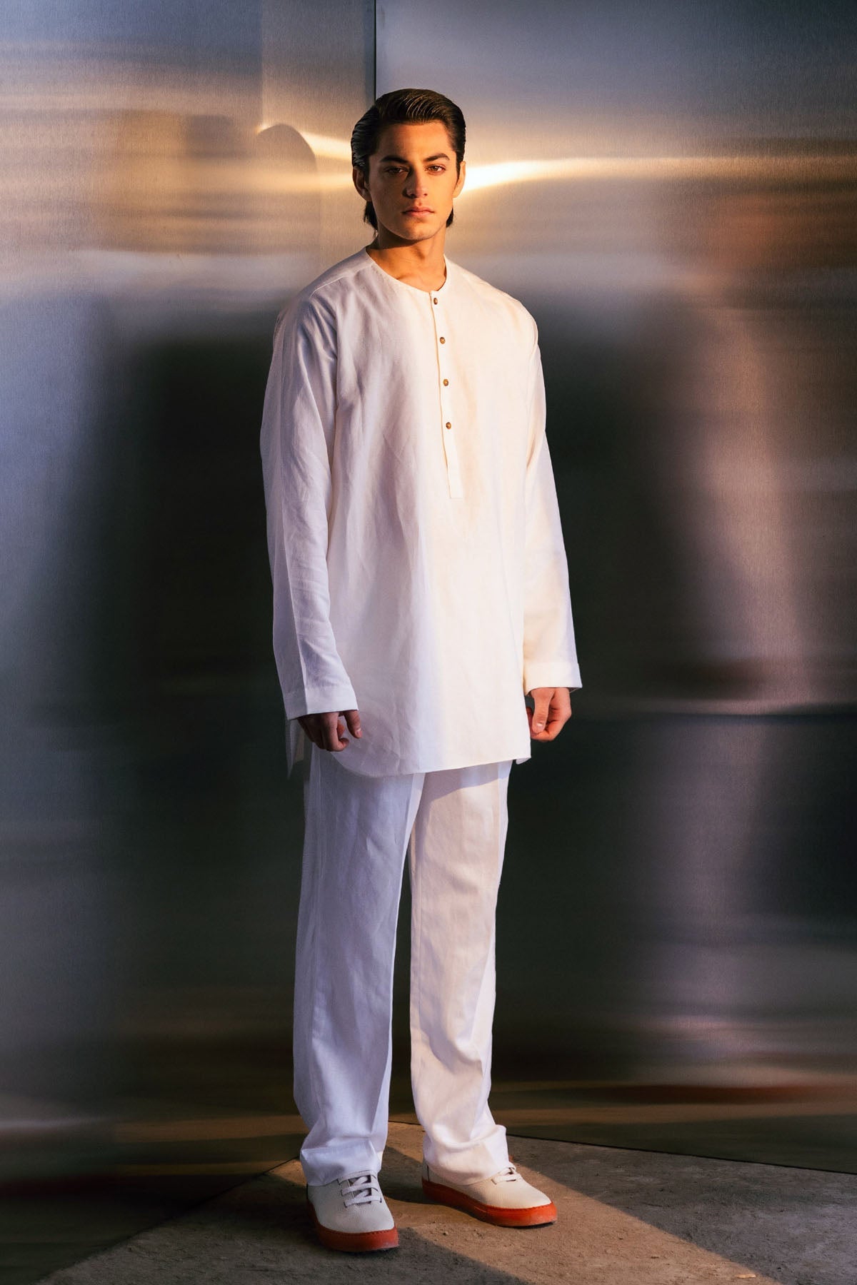 Shan-e-Buraq Mens Eastern Wash N Wear 3 Piece Maaz - Formals Collection