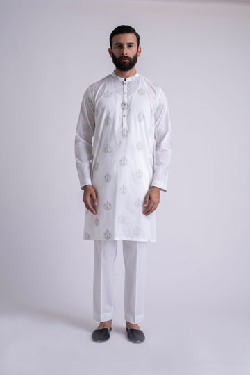 EMBROIDERED-KURTA-WHT