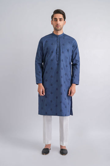 EMBROIDERED-KURTA-BLUE