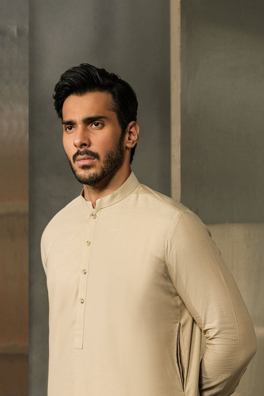 SHALWAR-KAMEEZ-L-BEIGE - shop at Bareezeman