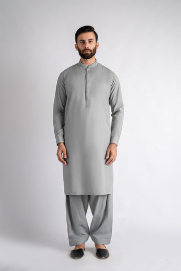 SHALWAR-KAMEEZ-L-GREY - shop at Bareezeman
