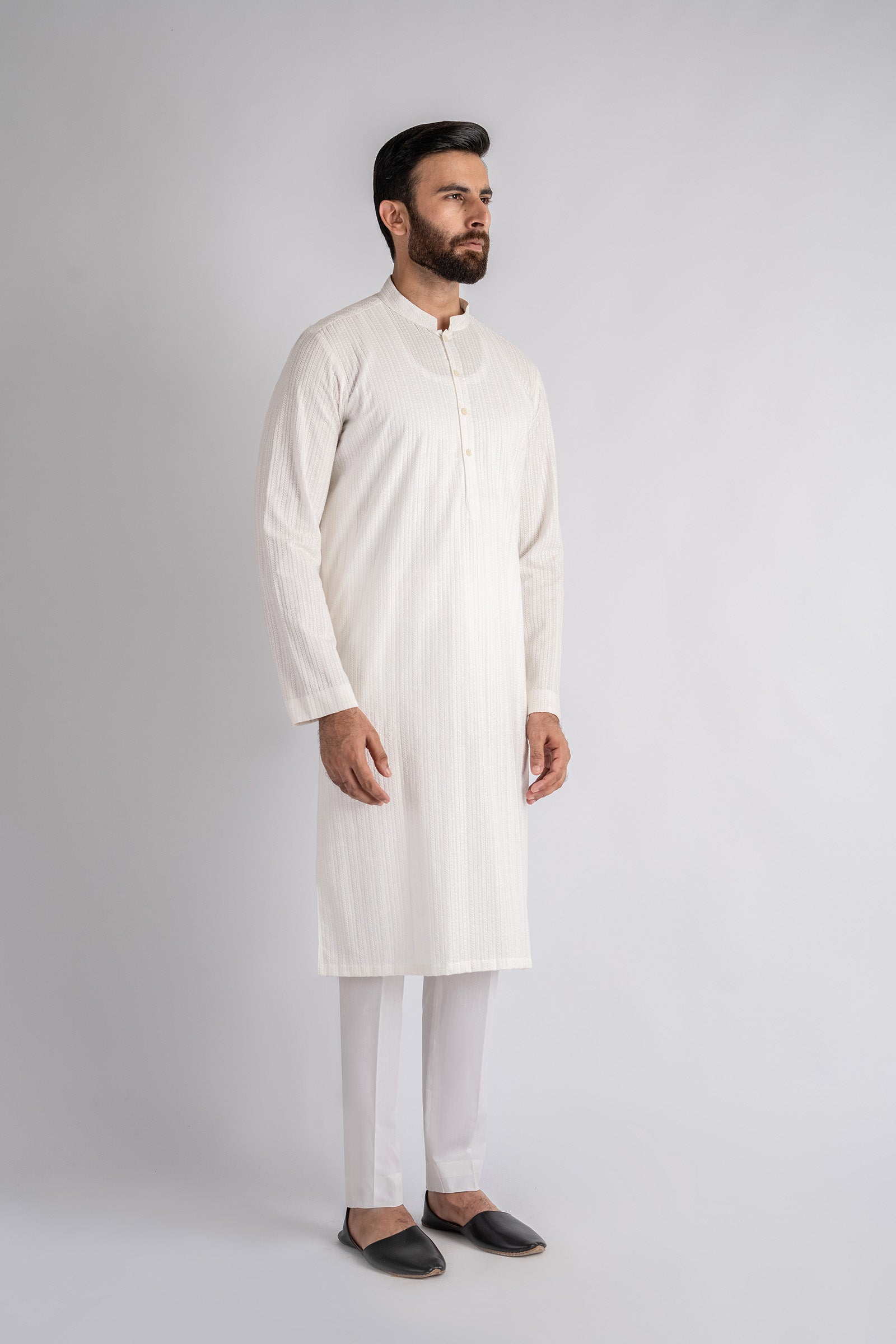 EMBROIDERED-KURTA-WHITE