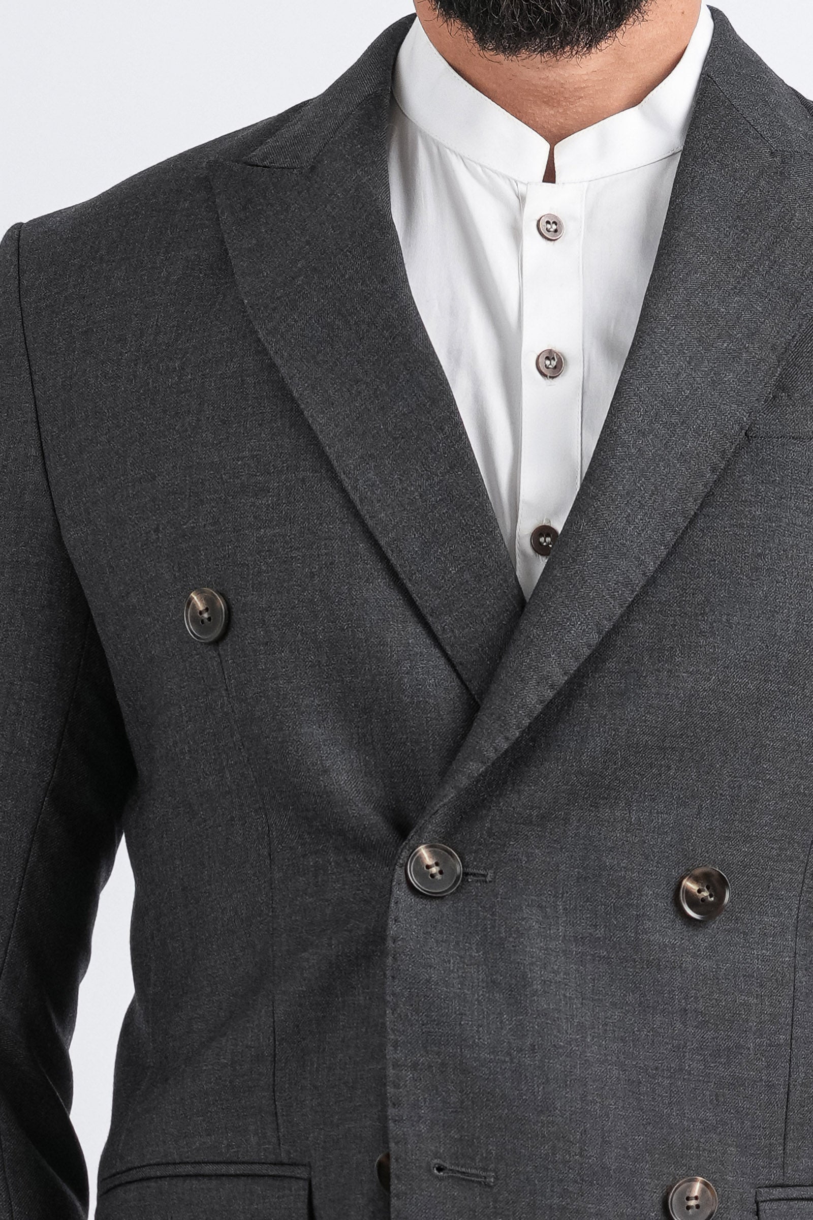 BLAZER-CHARCOAL - shop at Bareezeman