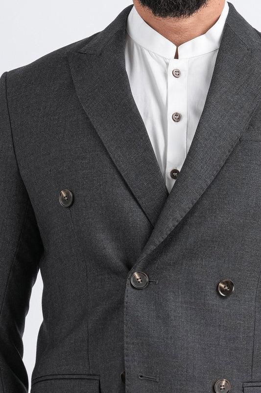 BLAZER-CHARCOAL - shop at Bareezeman