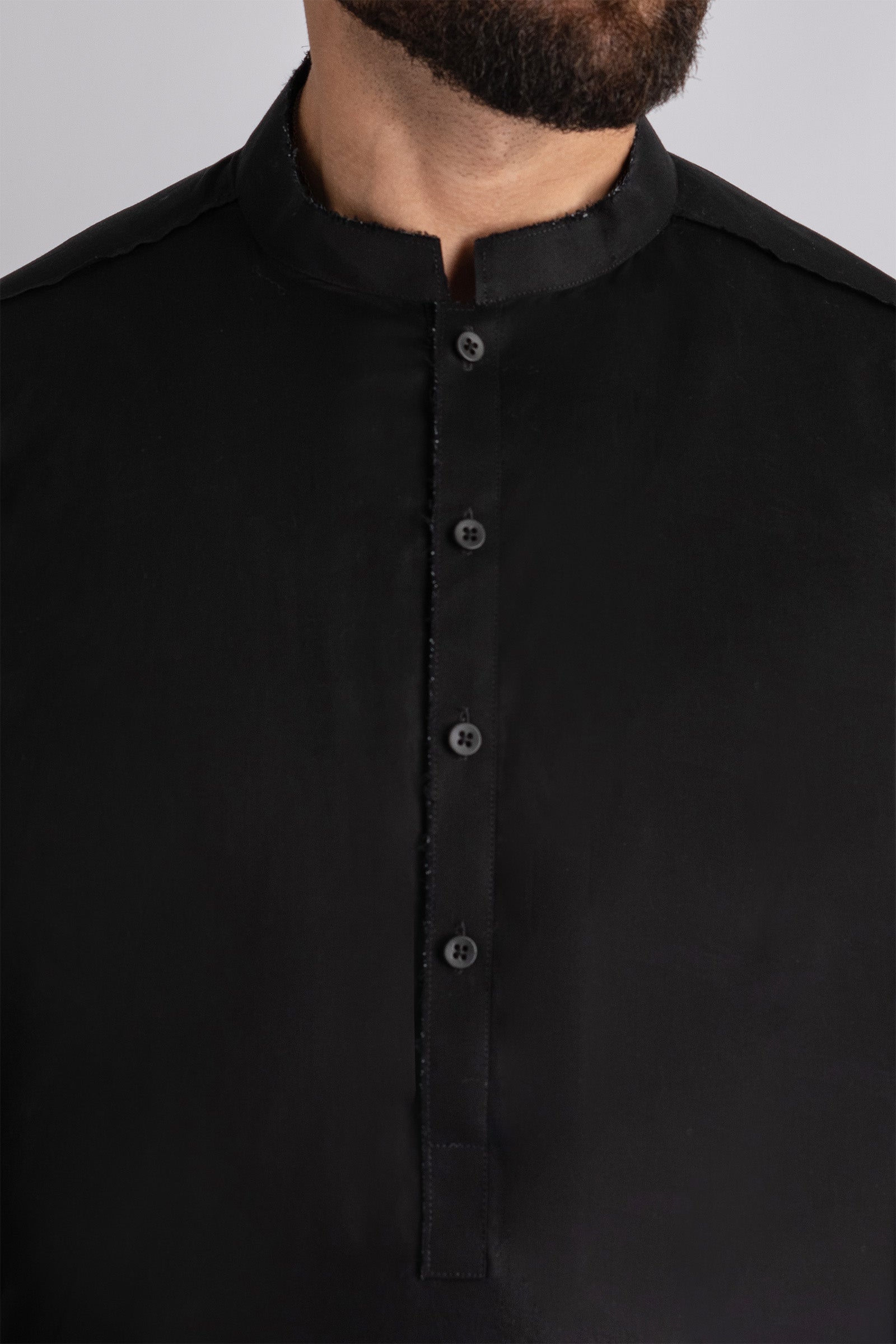 KURTA-TROUSER-BLACK - shop at Bareezeman