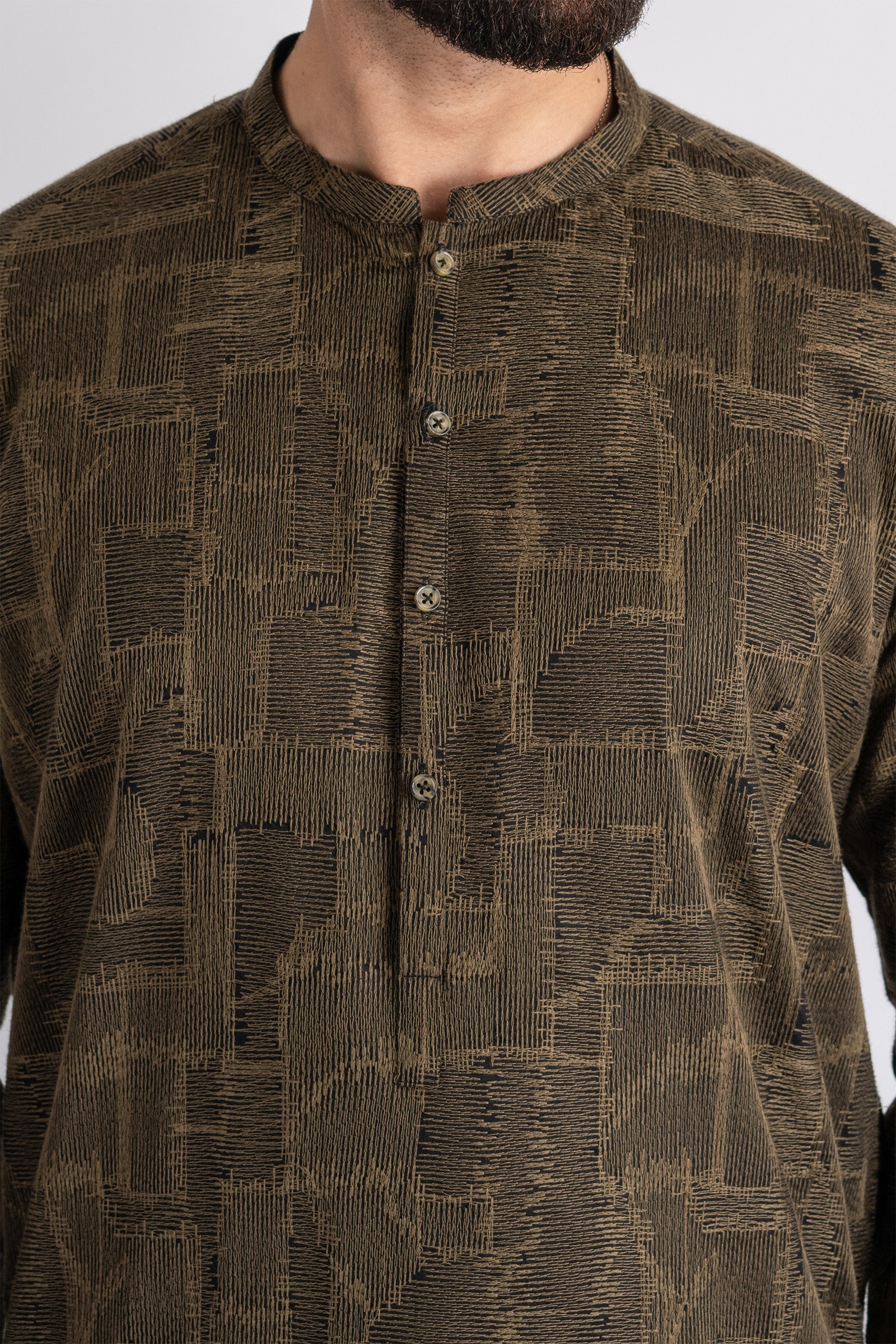 EMBROIDERED-KURTA-BLCK-GRN