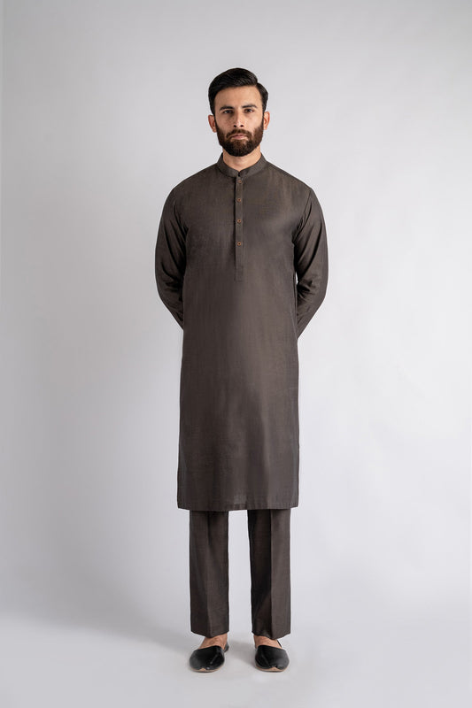 KURTA-TROUSER-GREEN - shop at Bareezeman