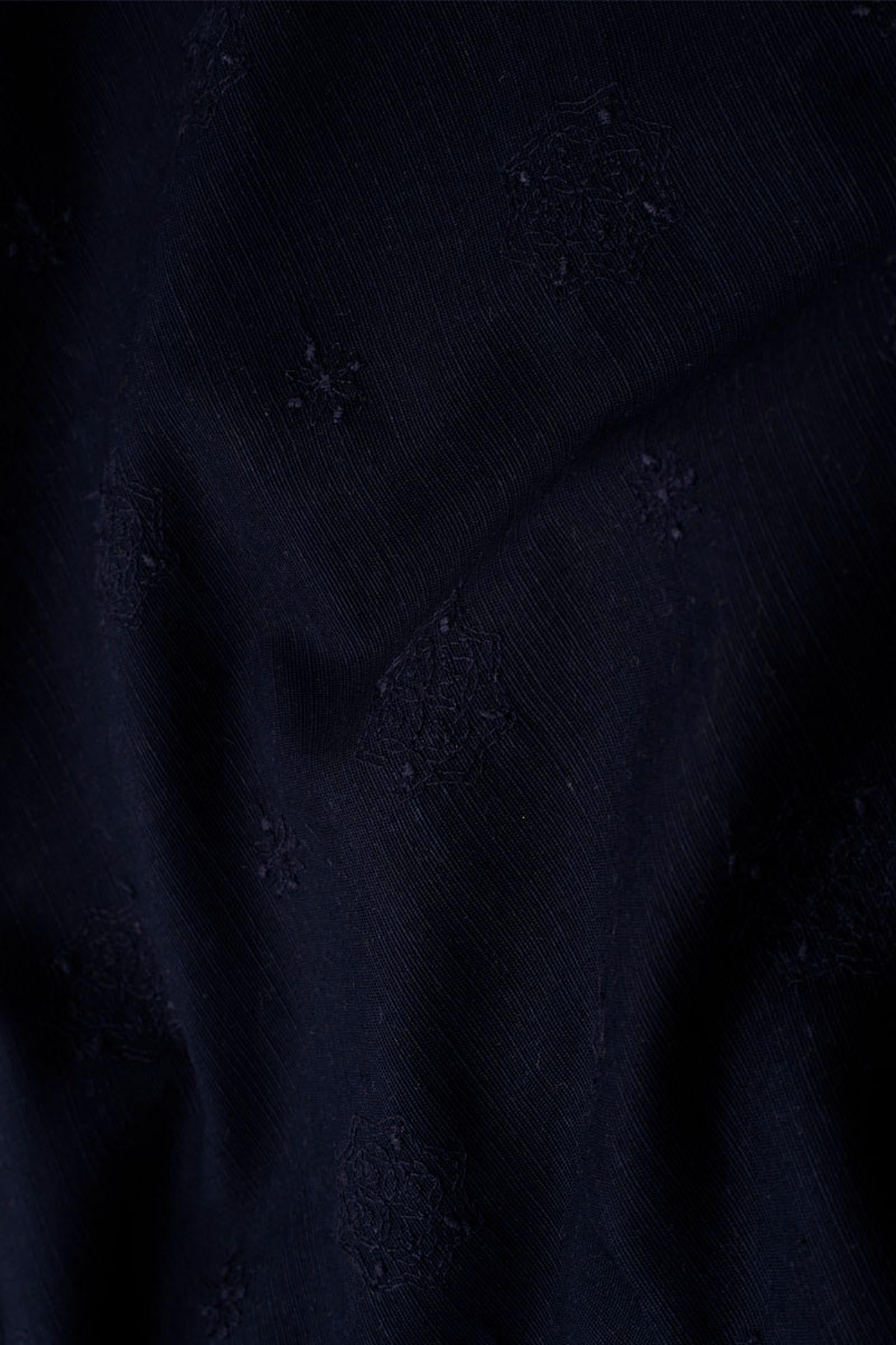 SPRAY-EMBROIDERED-NAVY-BLU - shop at Bareezeman