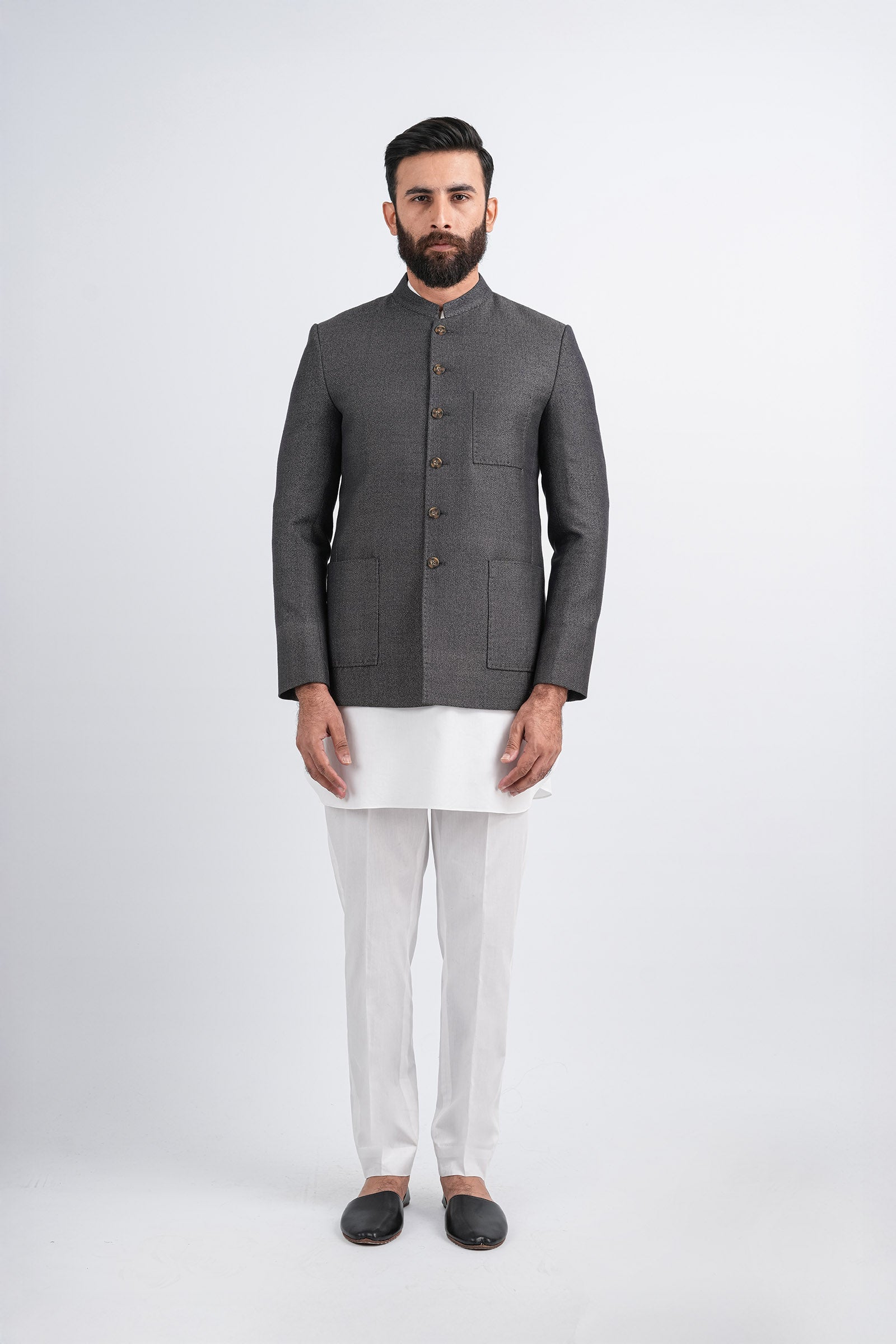 QUAID-COAT-CHARCOAL - shop at Bareezeman