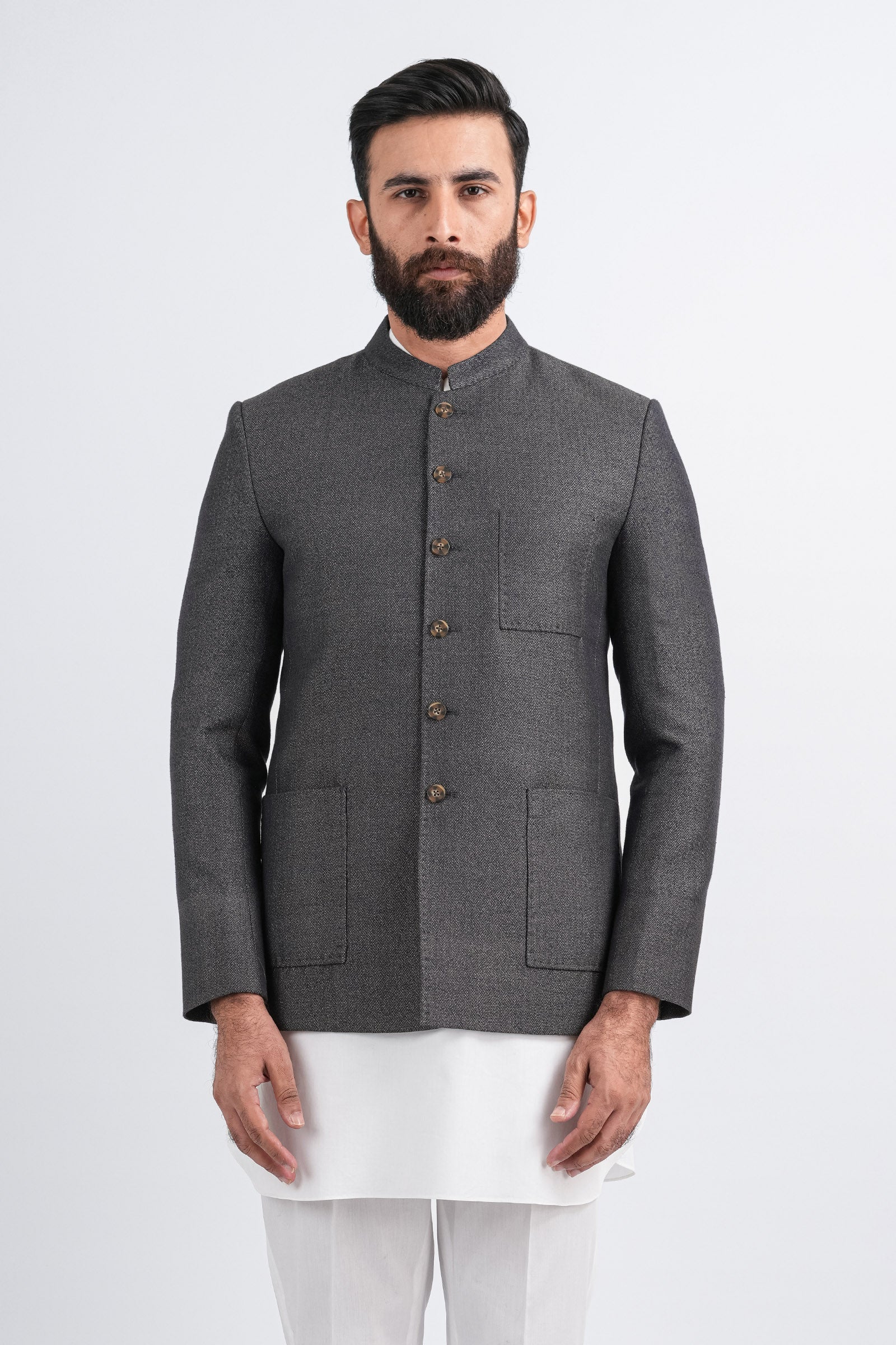 QUAID-COAT-CHARCOAL - shop at Bareezeman