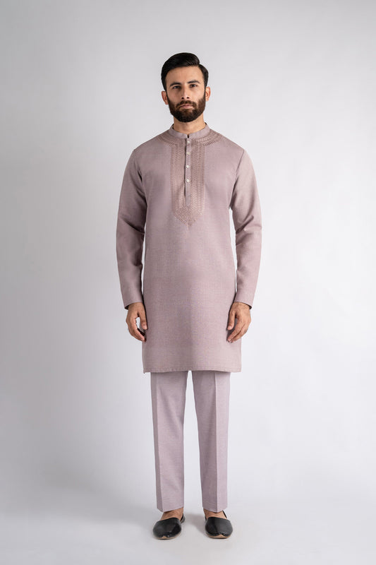 EMBROIDERED-KURTA-PINK