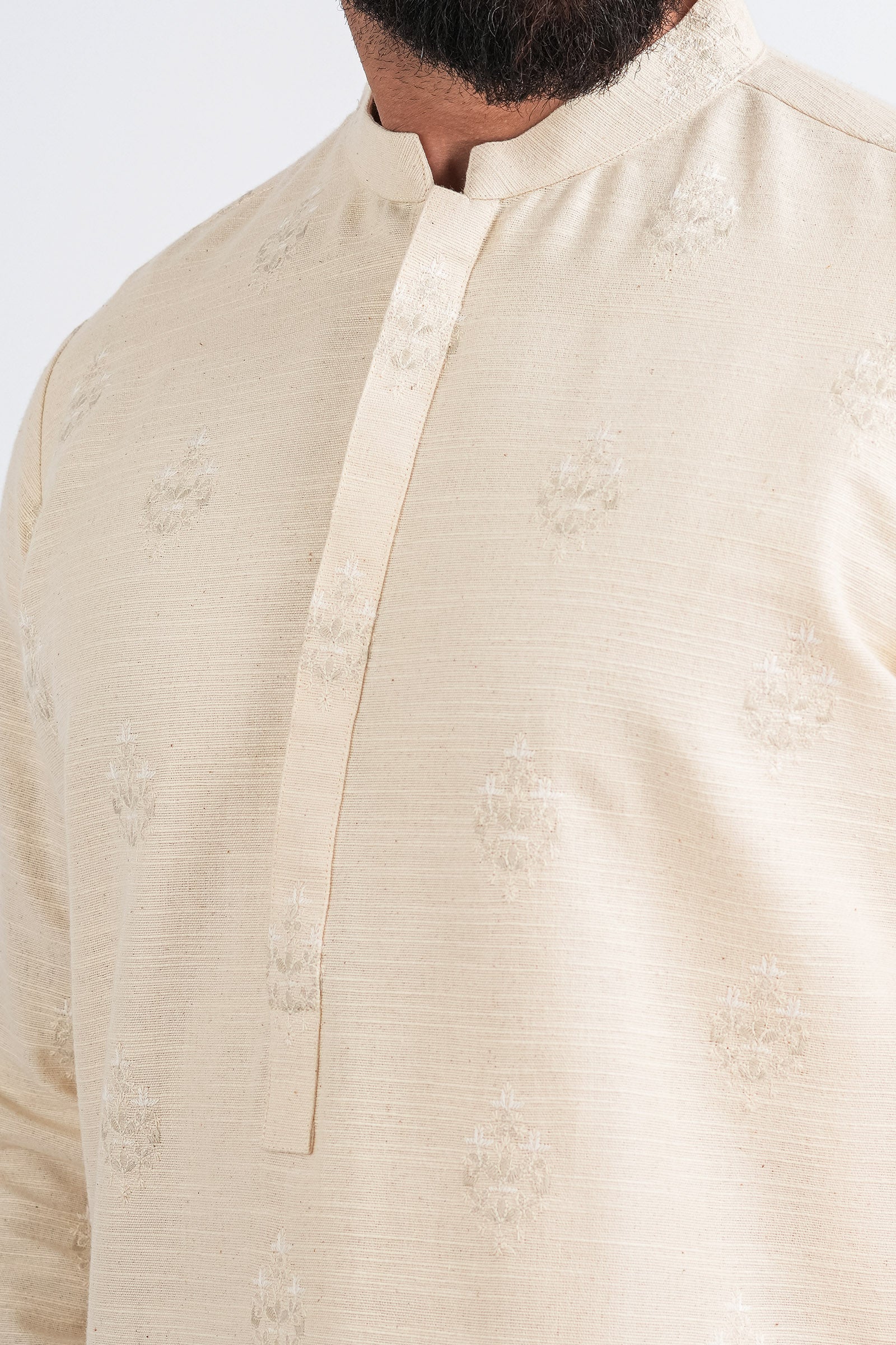 KURTA-TROUSER-O-WHITE