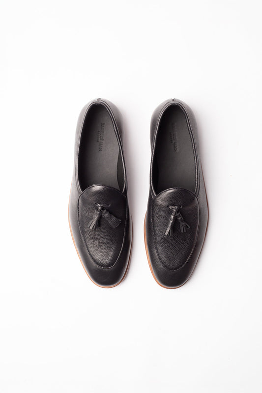 BELGIAN-LOAFER-BLACK - shop at Bareezeman